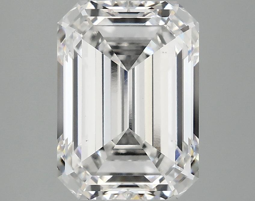 3.08 Carat Emerald Shaped Ideal Cut VS1 IGI Certified Lab Grown Diamond