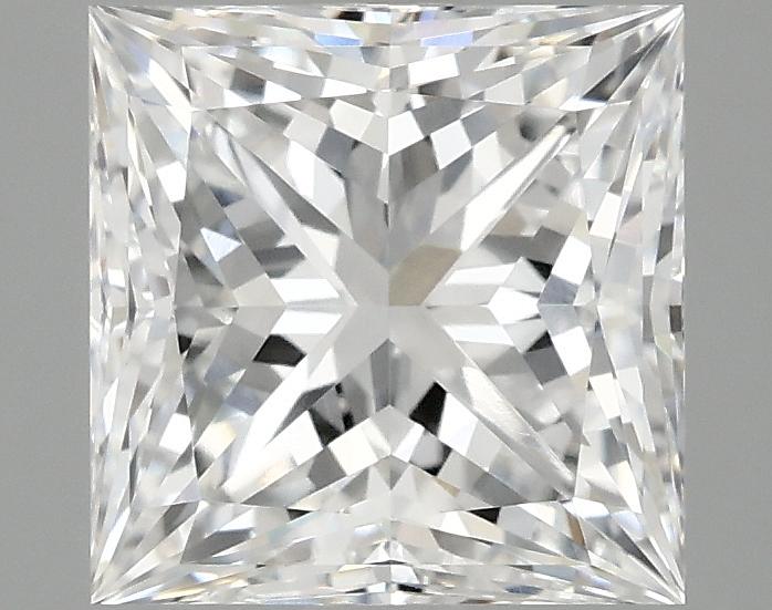 2.09 Carat Princess Shaped Ideal Cut VVS2 IGI Certified Lab Grown Diamond