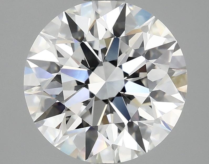3.1 Carat Round Shaped Excellent Cut VVS2 IGI Certified Lab Grown Diamond