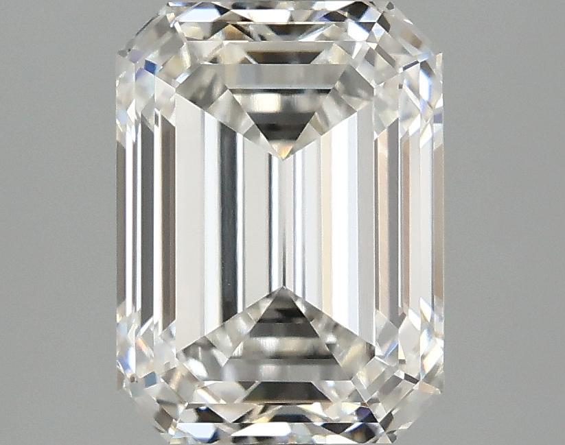 3.05 Carat Emerald Shaped Excellent Cut VVS2 IGI Certified Lab Grown Diamond
