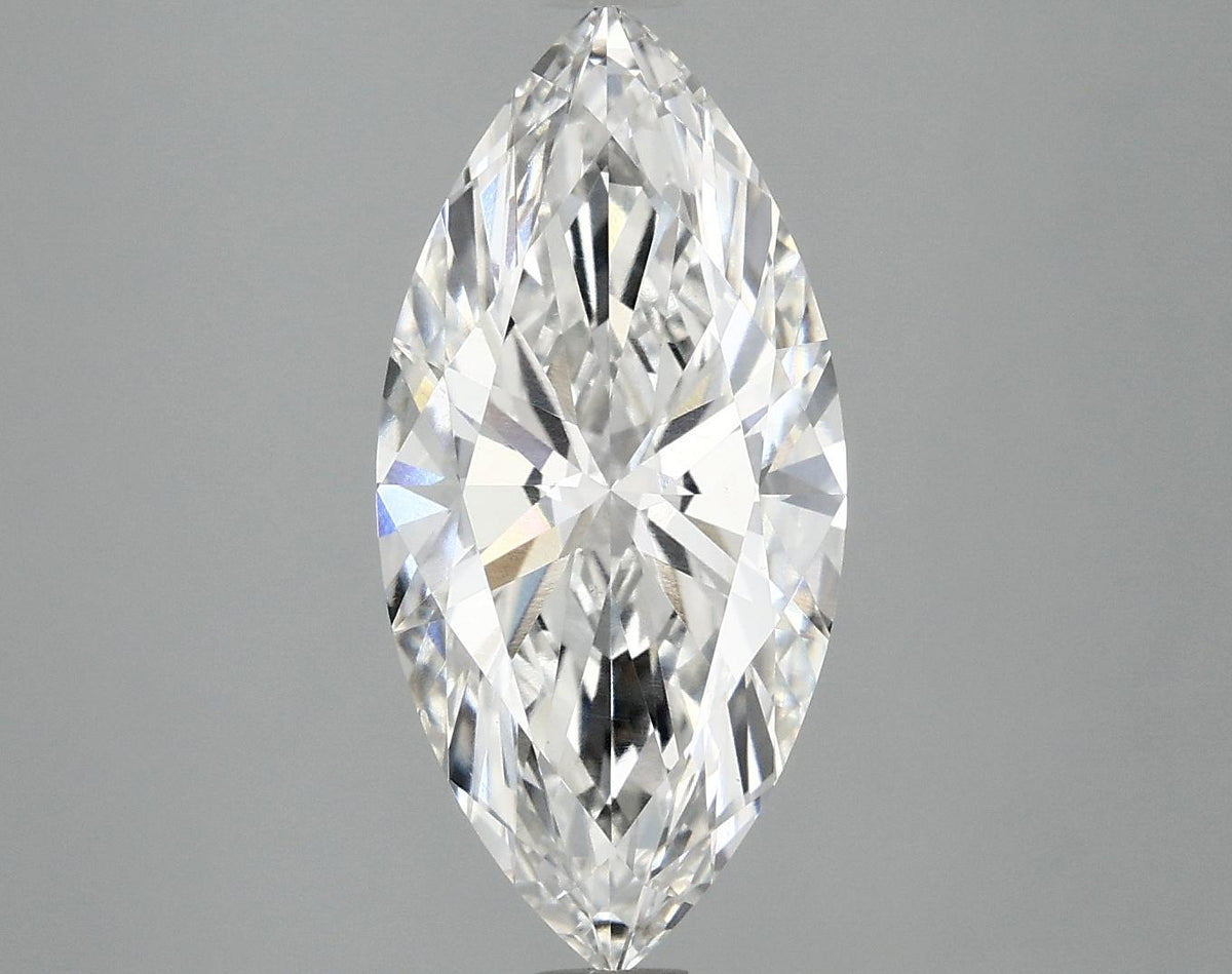2.88 Carat Marquise Shaped Excellent Cut VS1 IGI Certified Lab Grown Diamond