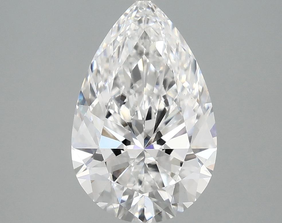2.07 Carat Pear Shaped Ideal Cut VS1 IGI Certified Lab Grown Diamond
