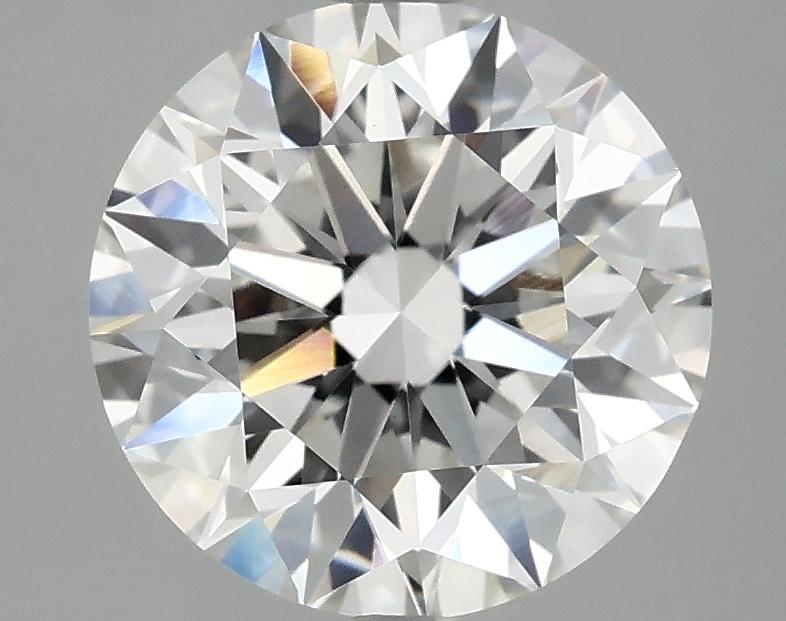 3.08 Carat Round Shaped Excellent Cut VVS2 IGI Certified Lab Grown Diamond