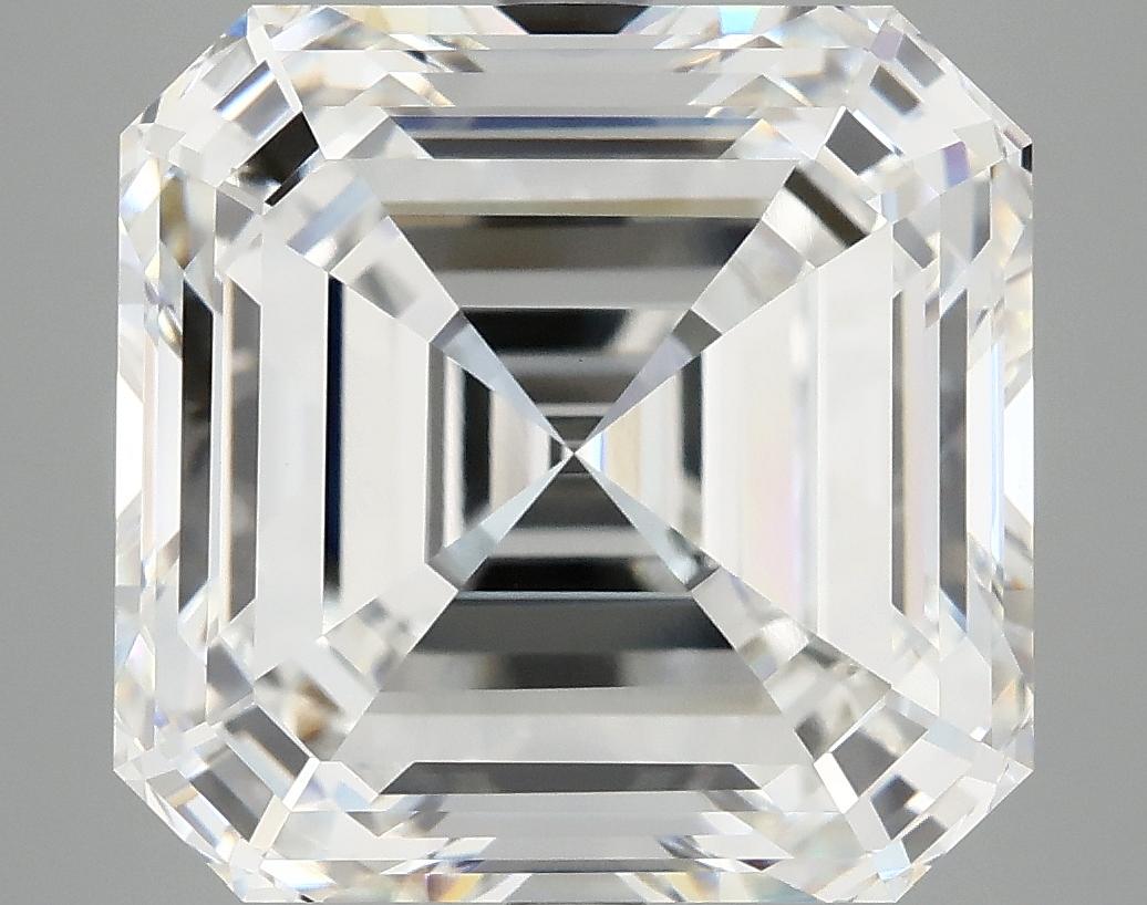 10.04 Carat Asscher Shaped Ideal Cut VVS2 IGI Certified Lab Grown Diamond