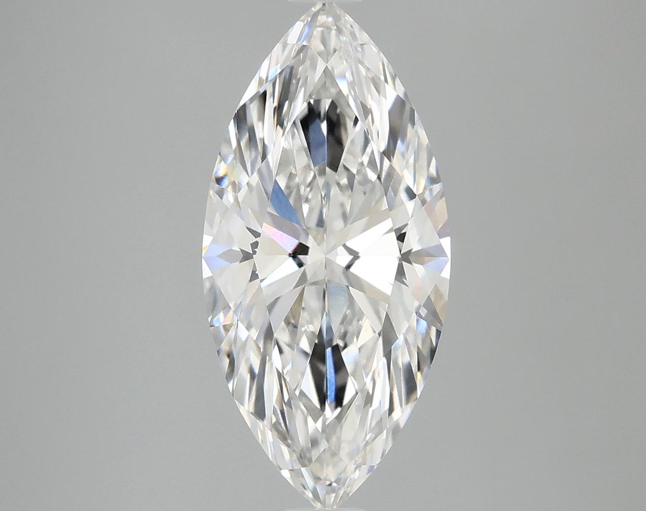 3.05 Carat Marquise Shaped Excellent Cut VS1 IGI Certified Lab Grown Diamond