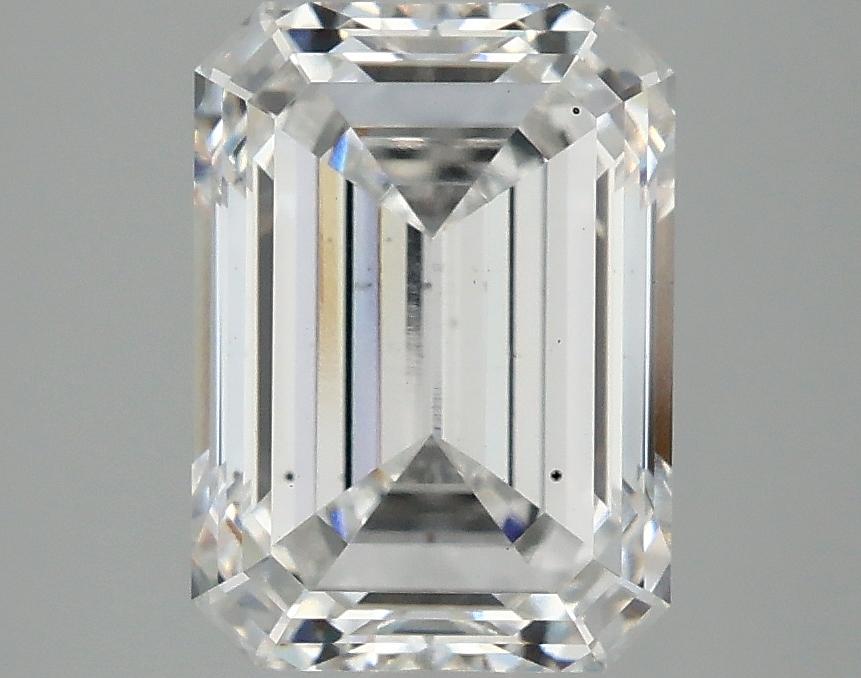 3.07 Carat Emerald Shaped Excellent Cut SI1 IGI Certified Lab Grown Diamond