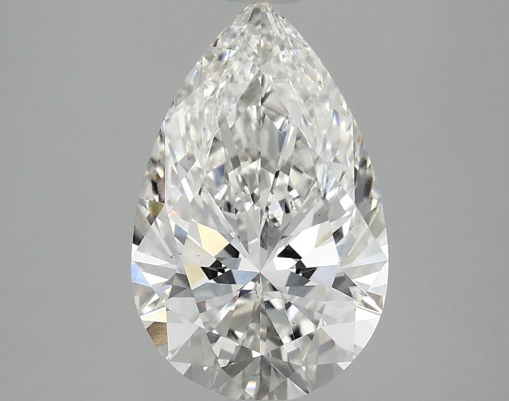 2.46 Carat Pear Shaped Ideal Cut VS1 IGI Certified Lab Grown Diamond