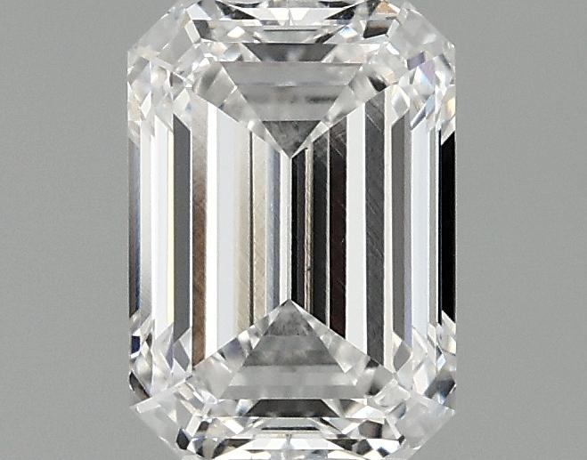 1.09 Carat Emerald Shaped Ideal Cut VVS2 IGI Certified Lab Grown Diamond