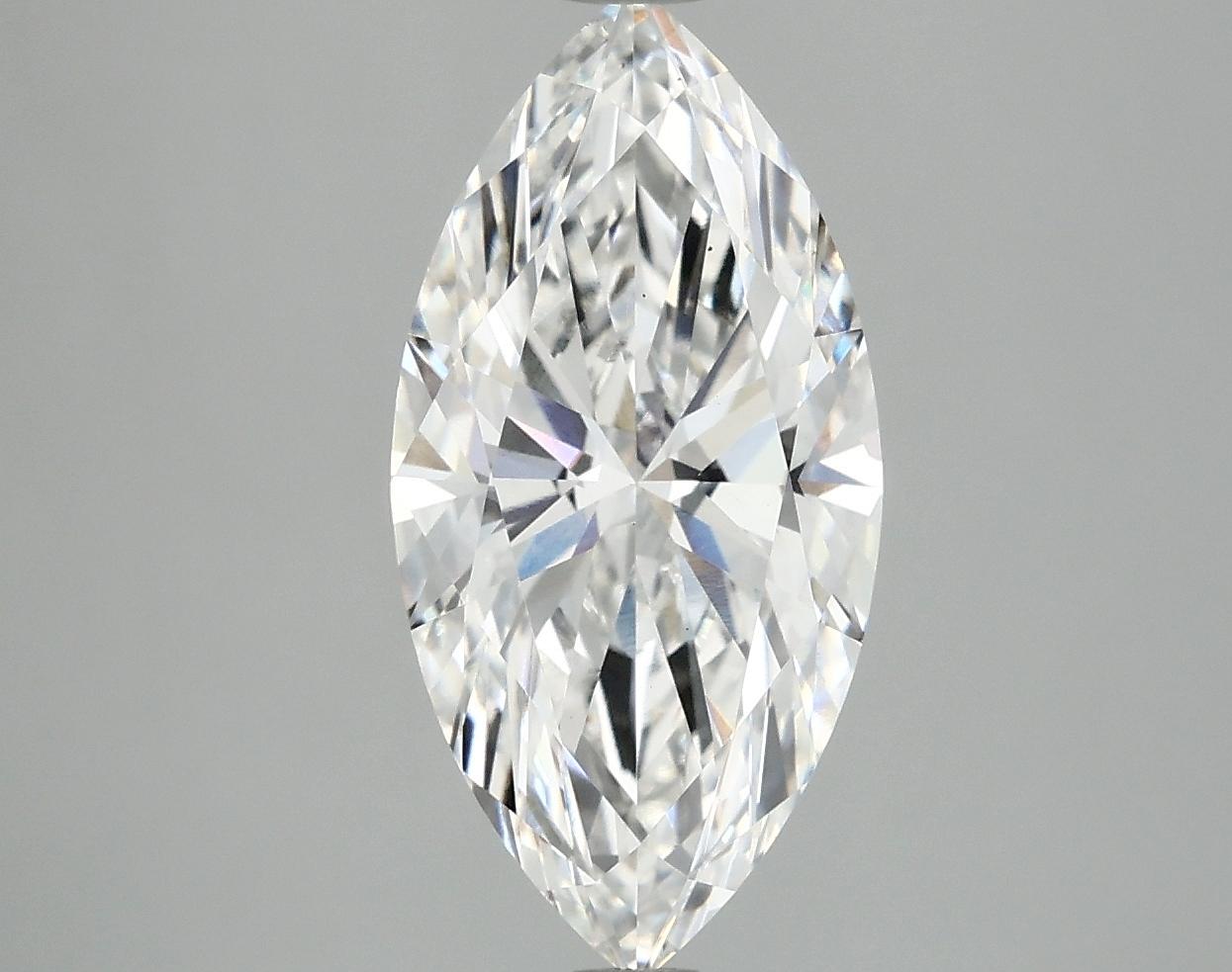 3.07 Carat Marquise Shaped Ideal Cut VS1 IGI Certified Lab Grown Diamond