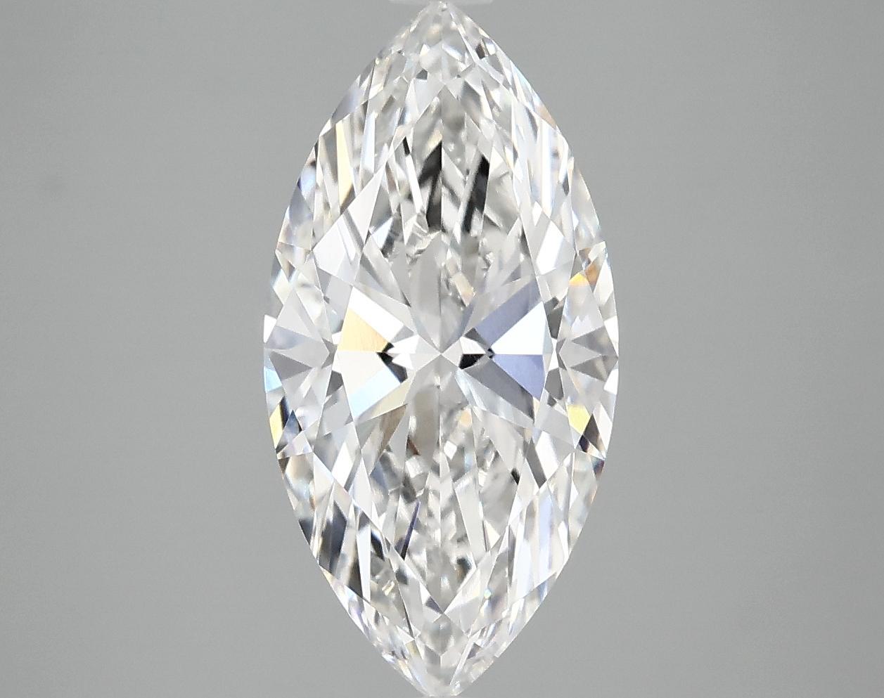 3.03 Carat Marquise Shaped Ideal Cut VS1 IGI Certified Lab Grown Diamond