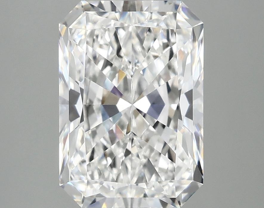 3.08 Carat Radiant Shaped Ideal Cut VVS2 IGI Certified Lab Grown Diamond