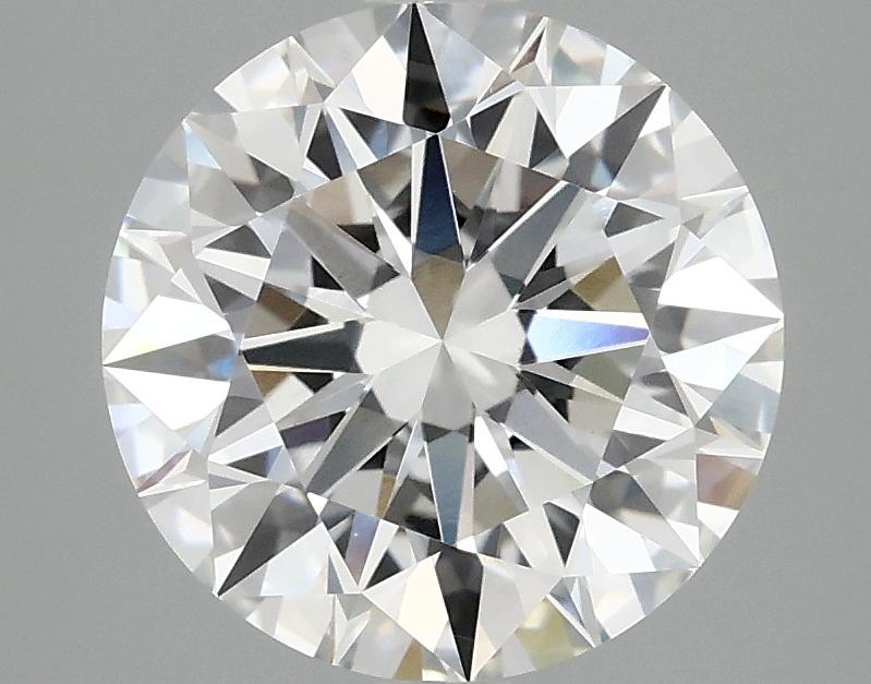 3.09 Carat Round Shaped Ideal Cut VVS2 IGI Certified Lab Grown Diamond