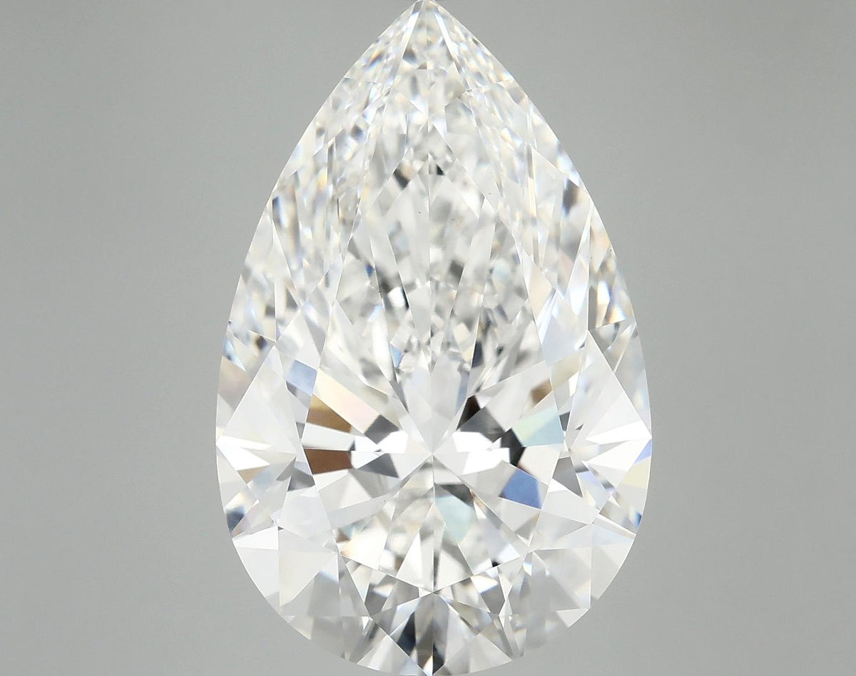 10.18 Carat Pear Shaped Ideal Cut VVS2 IGI Certified Lab Grown Diamond