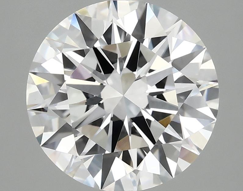 3.09 Carat Round Shaped Ideal Cut VVS2 IGI Certified Lab Grown Diamond