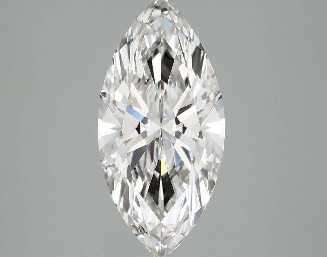 2.02 Carat Marquise Shaped Excellent Cut VVS2 IGI Certified Lab Grown Diamond