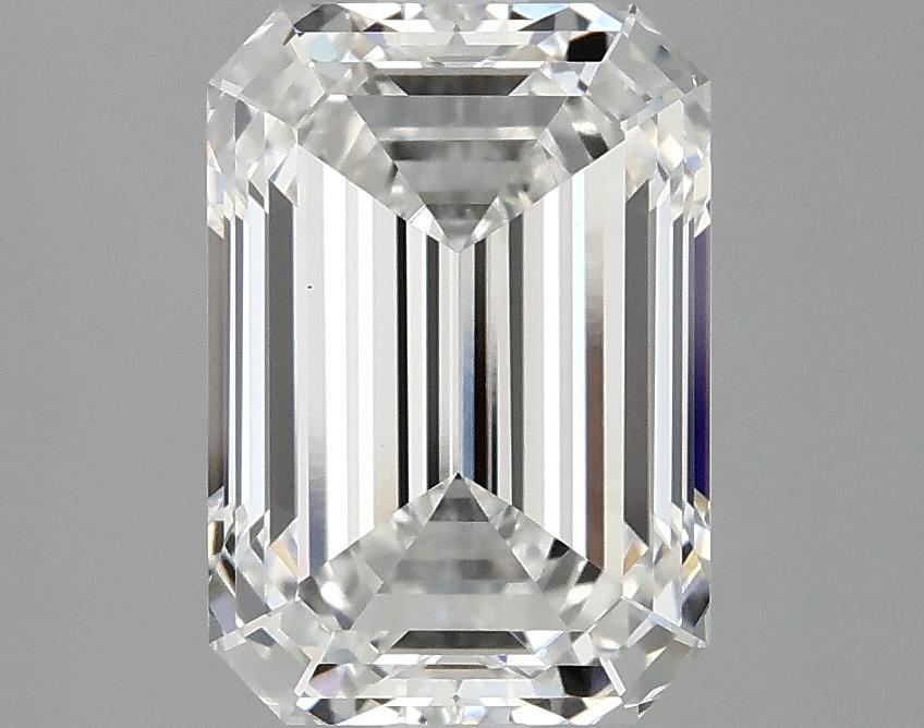 3.09 Carat Emerald Shaped Ideal Cut VS1 IGI Certified Lab Grown Diamond
