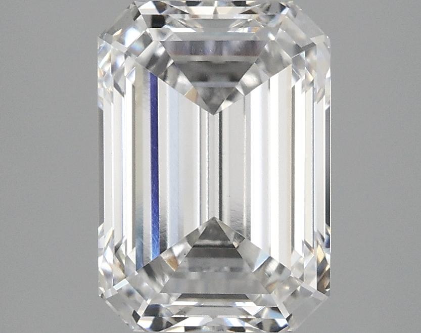 3.08 Carat Emerald Shaped Ideal Cut VS1 IGI Certified Lab Grown Diamond