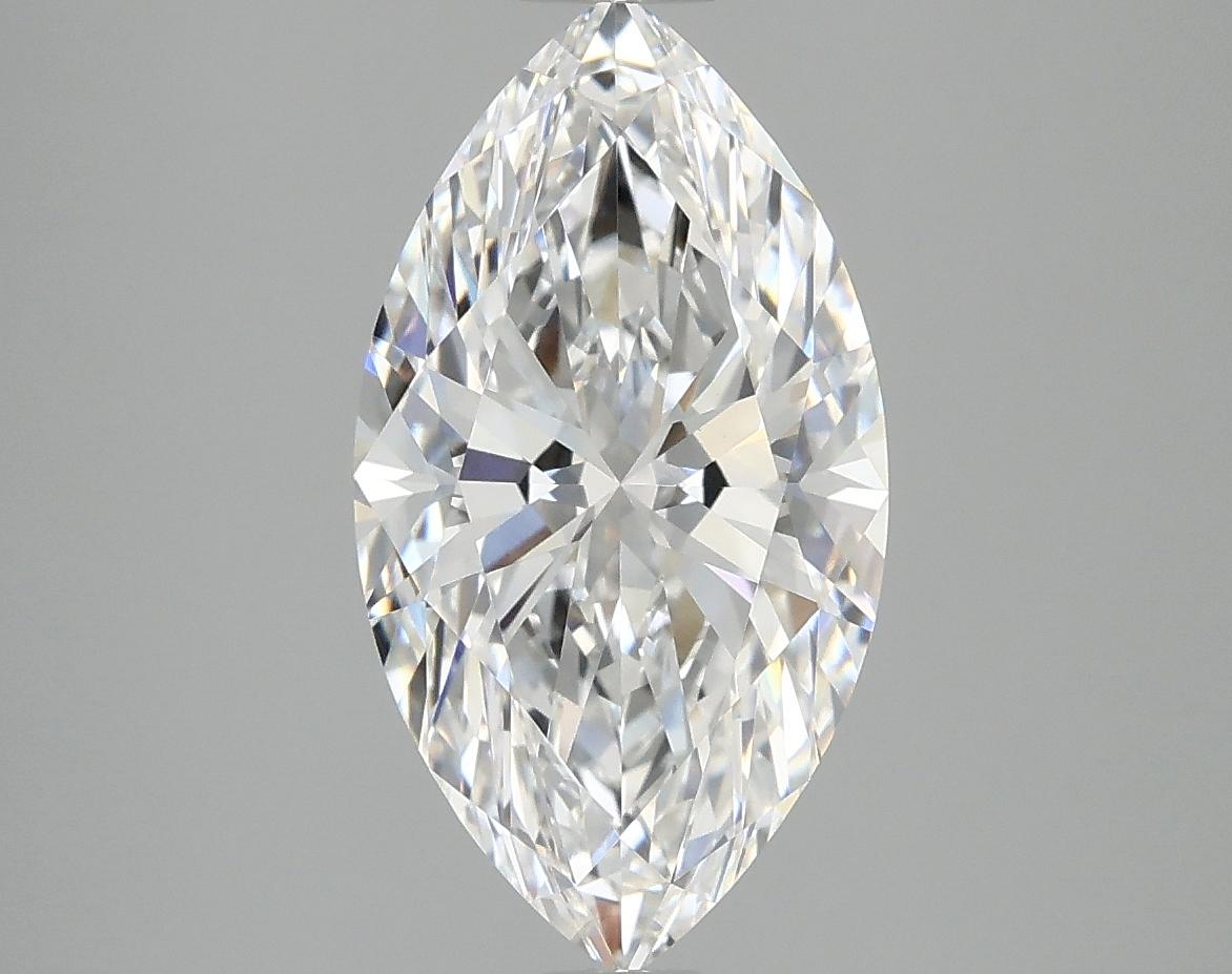 3.06 Carat Marquise Shaped Excellent Cut VVS2 IGI Certified Lab Grown Diamond