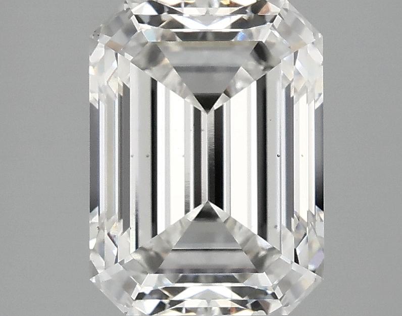 3.01 Carat Emerald Shaped Excellent Cut SI1 IGI Certified Lab Grown Diamond