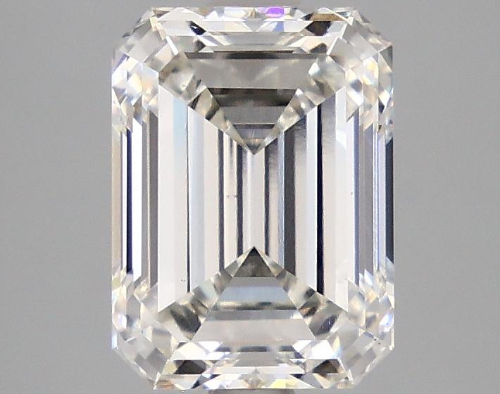 3.05 Carat Emerald Shaped Excellent Cut VS1 IGI Certified Lab Grown Diamond