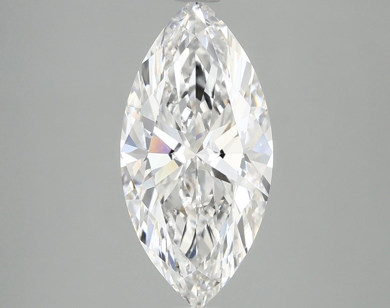 2.97 Carat Marquise Shaped Excellent Cut VS1 IGI Certified Lab Grown Diamond