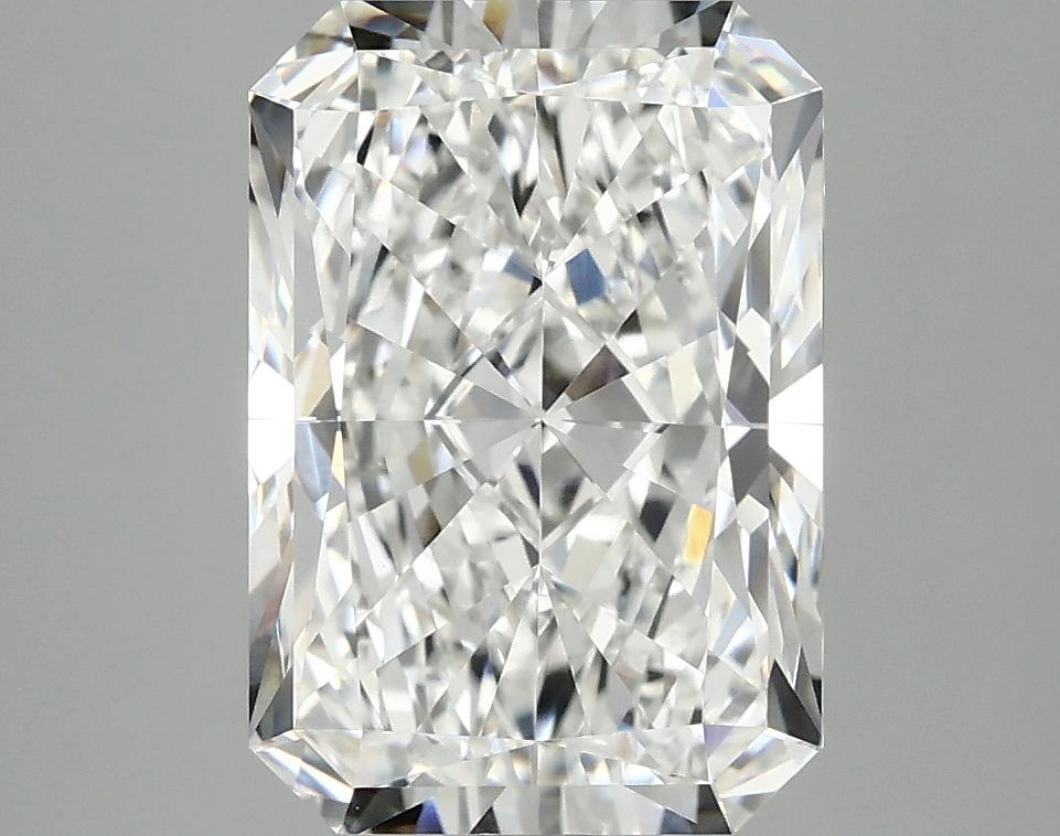 3.93 Carat Radiant Shaped Ideal Cut VVS2 IGI Certified Lab Grown Diamond