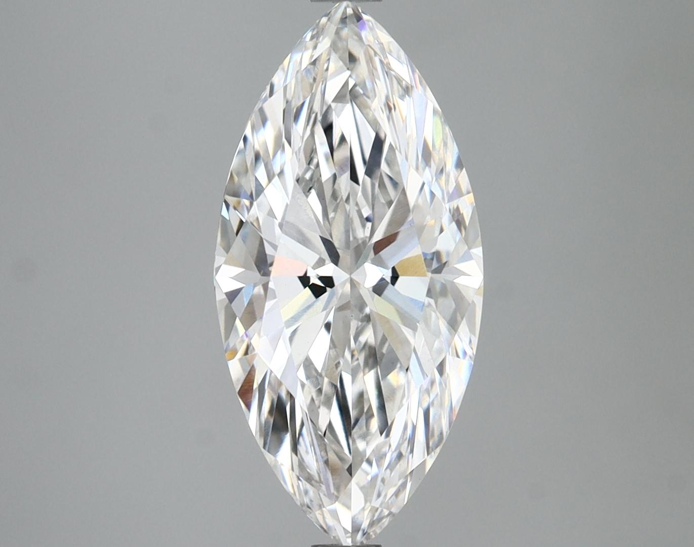 2.97 Carat Marquise Shaped Ideal Cut VS1 IGI Certified Lab Grown Diamond