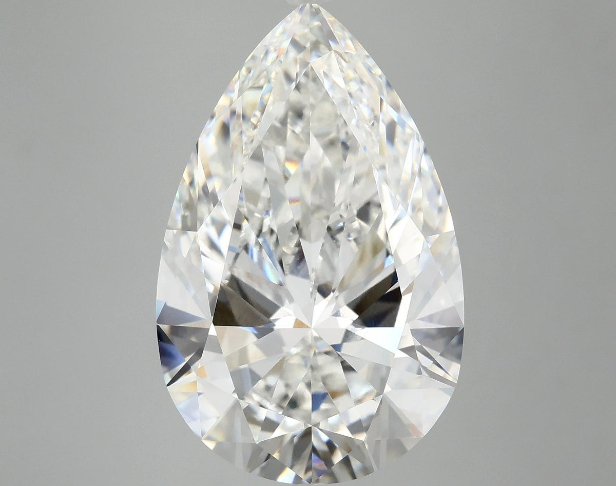 10.04 Carat Pear Shaped Ideal Cut VVS2 IGI Certified Lab Grown Diamond