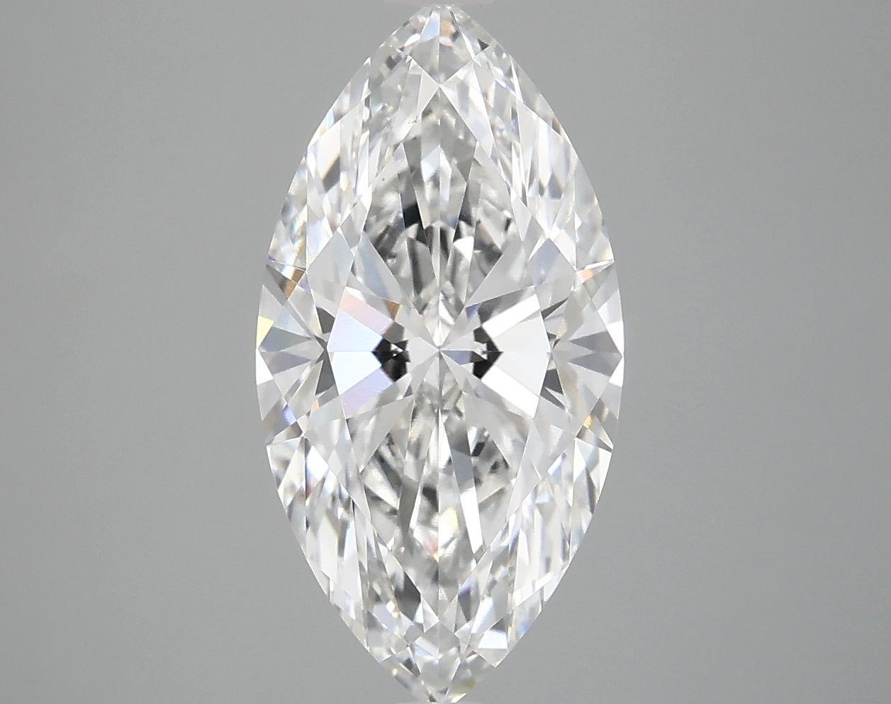 3.03 Carat Marquise Shaped Ideal Cut VS1 IGI Certified Lab Grown Diamond