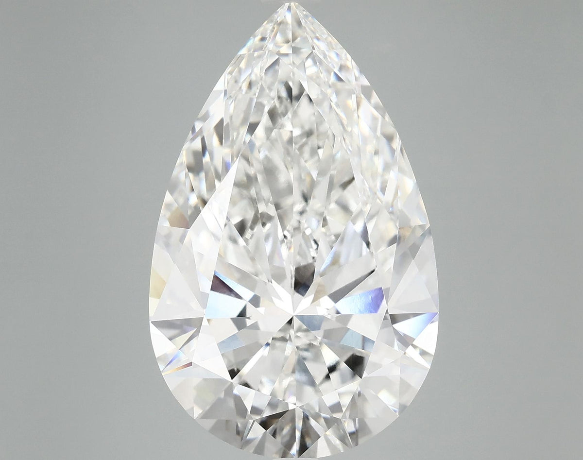 10.13 Carat Pear Shaped Ideal Cut VVS2 IGI Certified Lab Grown Diamond