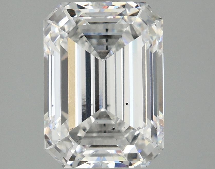 3.09 Carat Emerald Shaped Excellent Cut SI1 IGI Certified Lab Grown Diamond