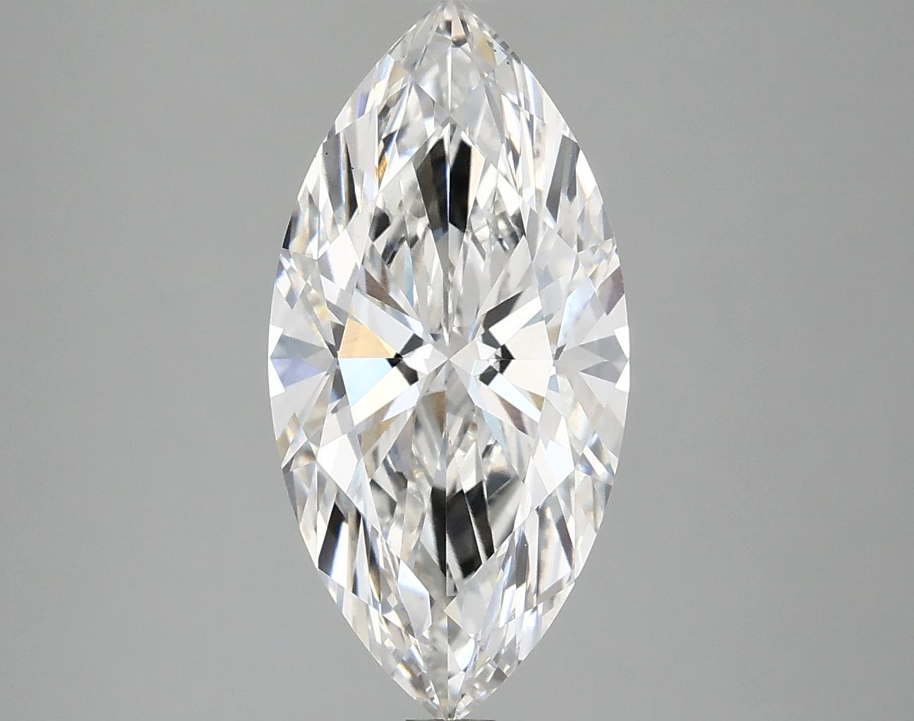 2.9 Carat Marquise Shaped Ideal Cut VS1 IGI Certified Lab Grown Diamond