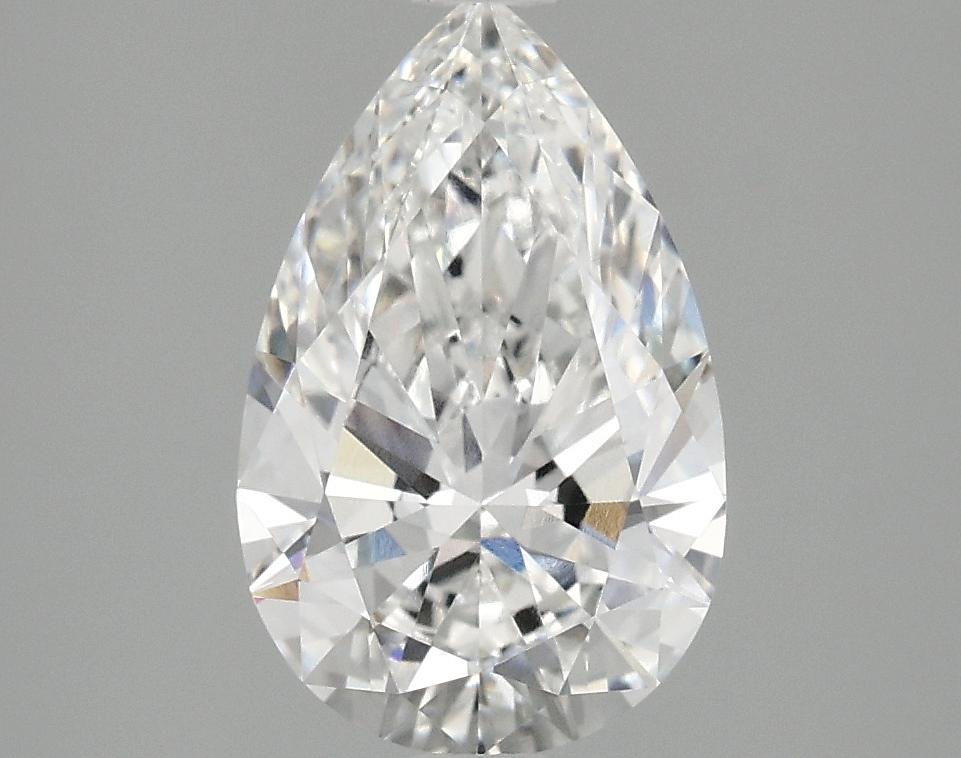 1.97 Carat Pear Shaped Ideal Cut VVS2 IGI Certified Lab Grown Diamond