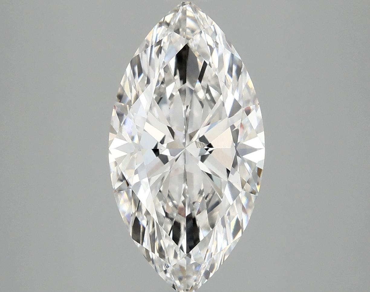 3.09 Carat Marquise Shaped Excellent Cut VVS2 IGI Certified Lab Grown Diamond