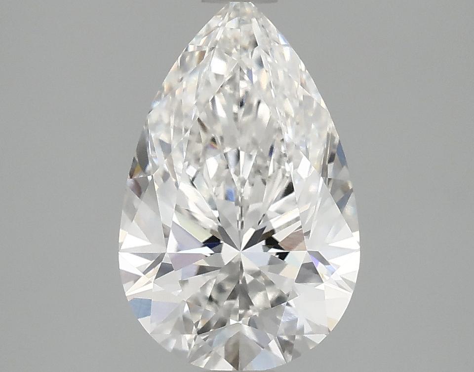 2.05 Carat Pear Shaped Ideal Cut VVS1 IGI Certified Lab Grown Diamond