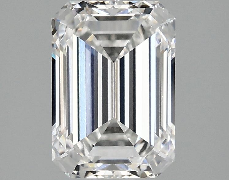 2.06 Carat Emerald Shaped Ideal Cut VVS2 IGI Certified Lab Grown Diamond