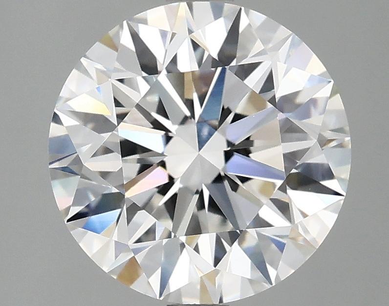 3.02 Carat Round Shaped Excellent Cut VVS2 IGI Certified Lab Grown Diamond