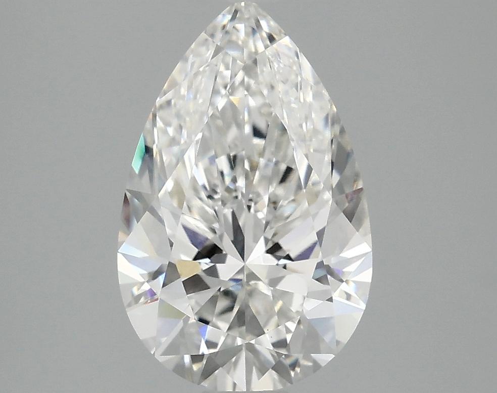 2.51 Carat Pear Shaped Ideal Cut VS1 IGI Certified Lab Grown Diamond