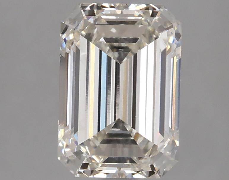 2.17 Carat Emerald Shaped Ideal Cut VVS2 IGI Certified Lab Grown Diamond