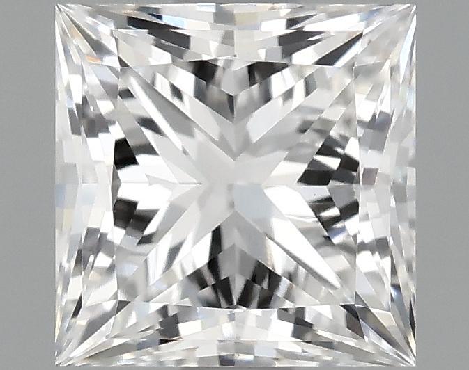 1.04 Carat Princess Shaped Ideal Cut VVS2 IGI Certified Lab Grown Diamond