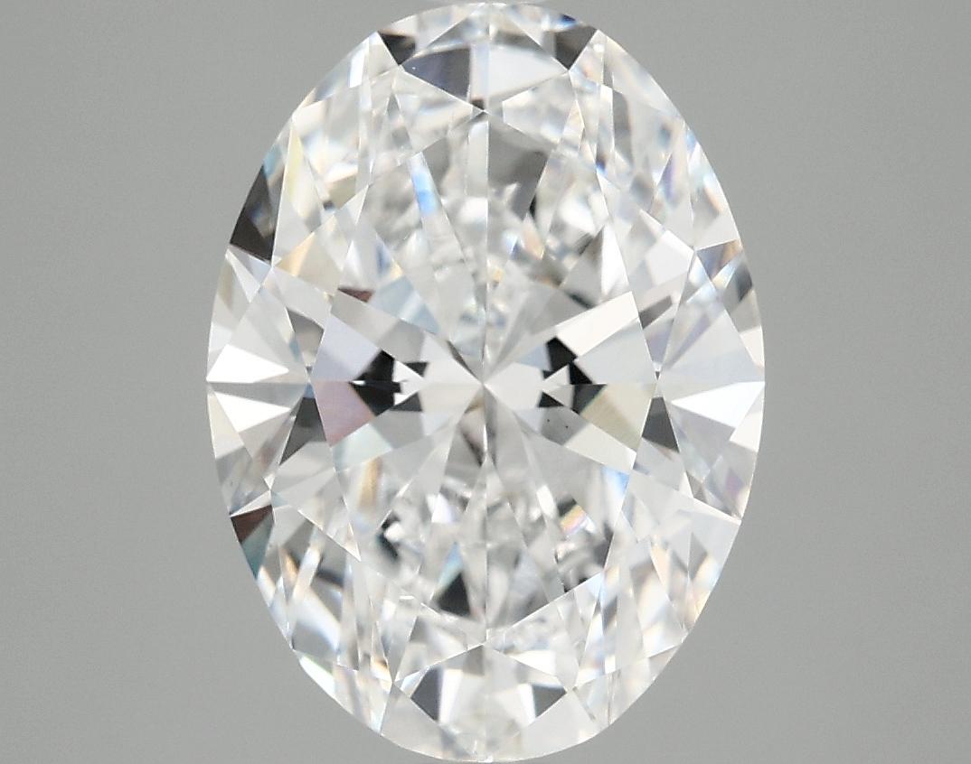 3.9 Carat Oval Shaped Excellent Cut SI1 IGI Certified Lab Grown Diamond