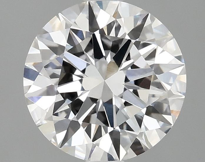 2.06 Carat Round Shaped Ideal Cut VVS2 IGI Certified Lab Grown Diamond
