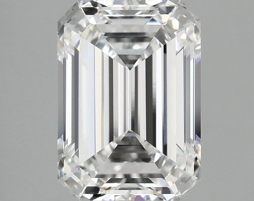 3.0 Carat Emerald Shaped Ideal Cut VVS2 IGI Certified Lab Grown Diamond