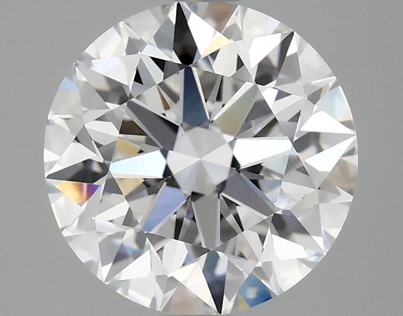 3.1 Carat Round Shaped Excellent Cut VVS2 IGI Certified Lab Grown Diamond