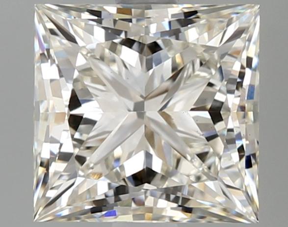 2.57 Carat Princess Shaped Ideal Cut VS1 IGI Certified Lab Grown Diamond
