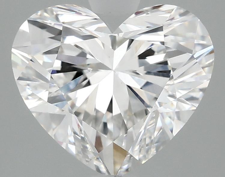 3.07 Carat Heart Shaped Ideal Cut VS1 IGI Certified Lab Grown Diamond