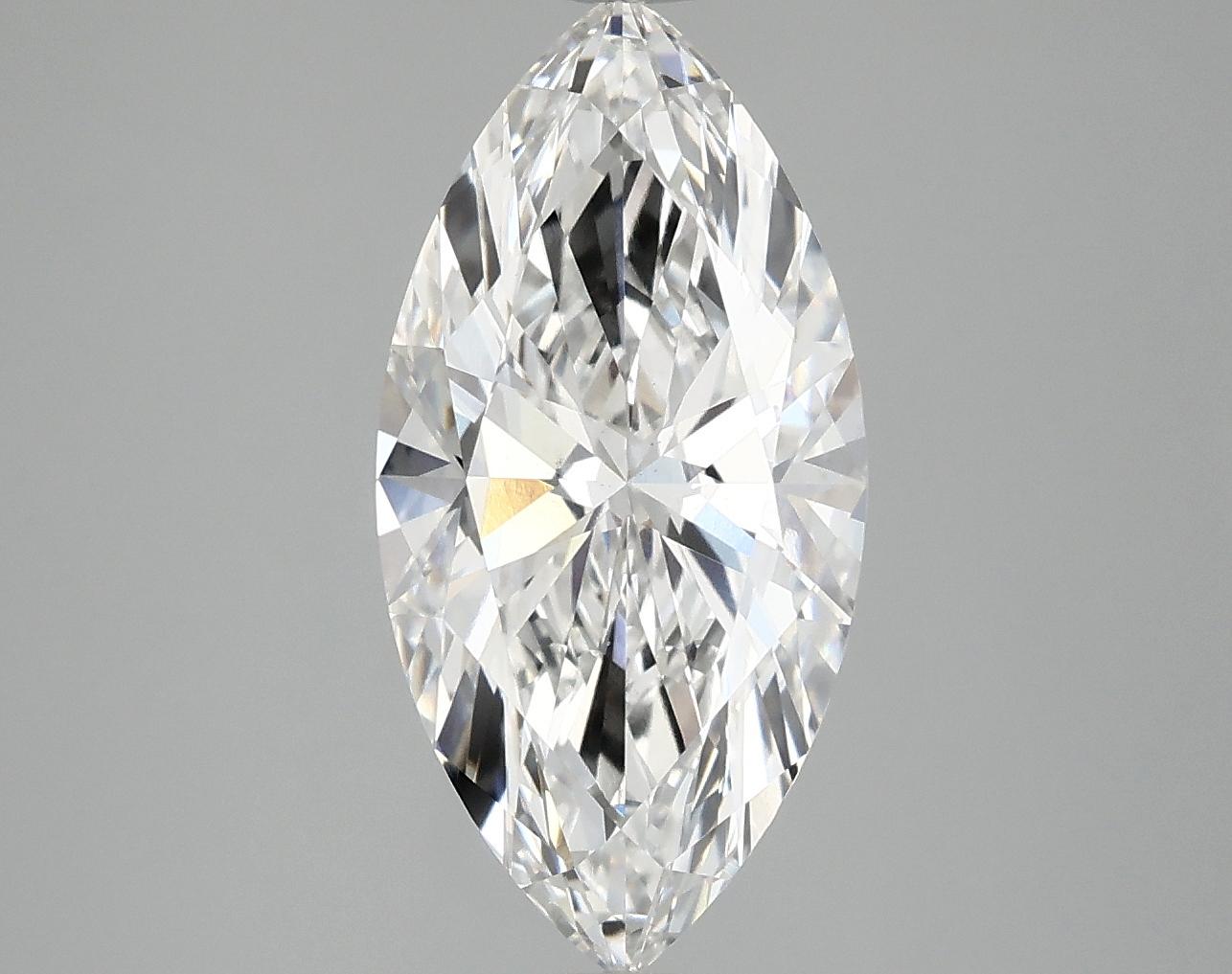3.04 Carat Marquise Shaped Ideal Cut VS1 IGI Certified Lab Grown Diamond