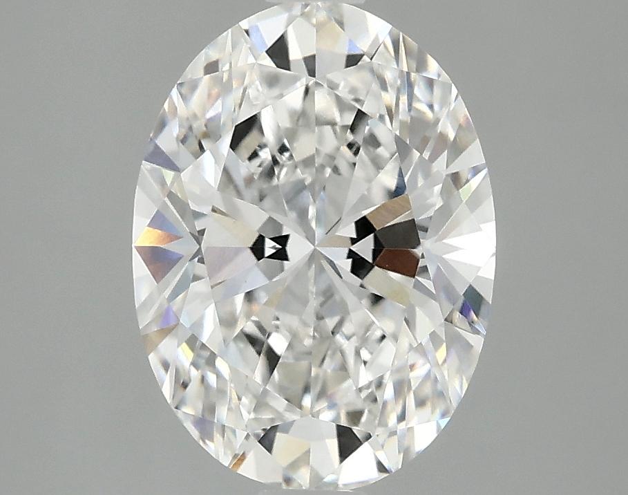 2.5 Carat Oval Shaped Excellent Cut VVS2 IGI Certified Lab Grown Diamond