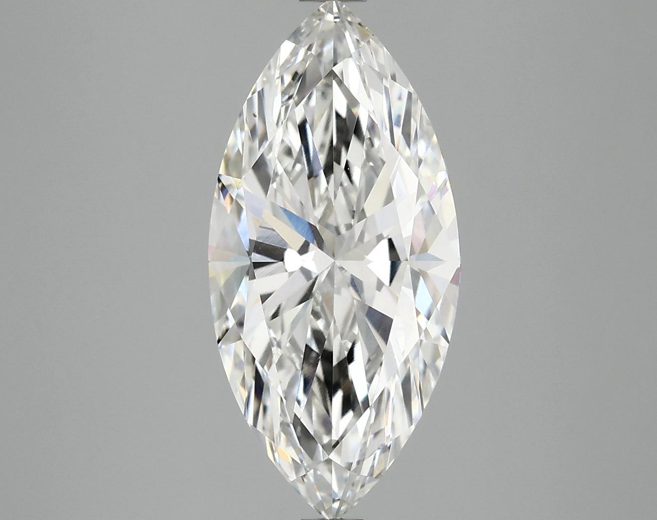 3.04 Carat Marquise Shaped Excellent Cut VS2 IGI Certified Lab Grown Diamond