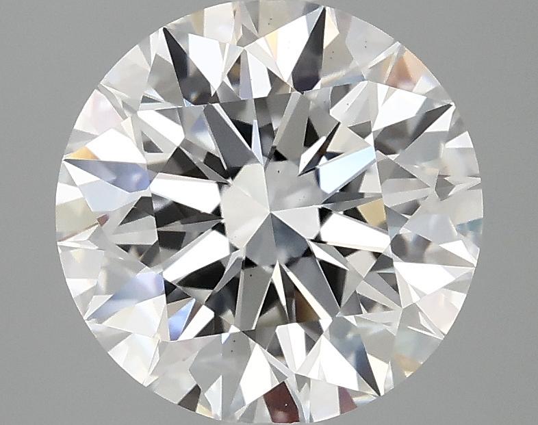 3.09 Carat Round Shaped Ideal Cut VS2 IGI Certified Lab Grown Diamond